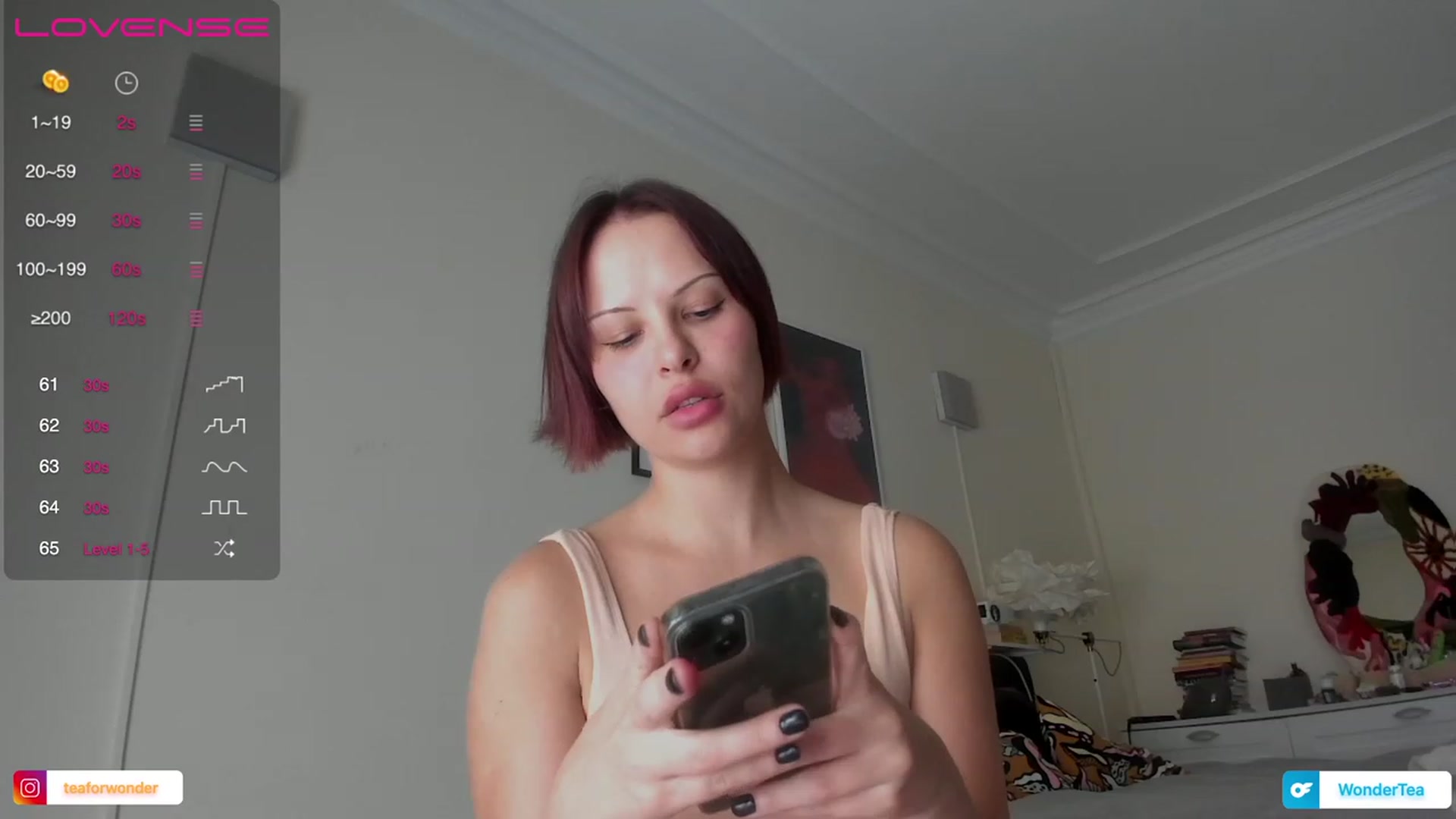 Gallery image thumbnail from wondertea's myfreecams stream on, 10/31/2023, 13:13 image 17 of 20