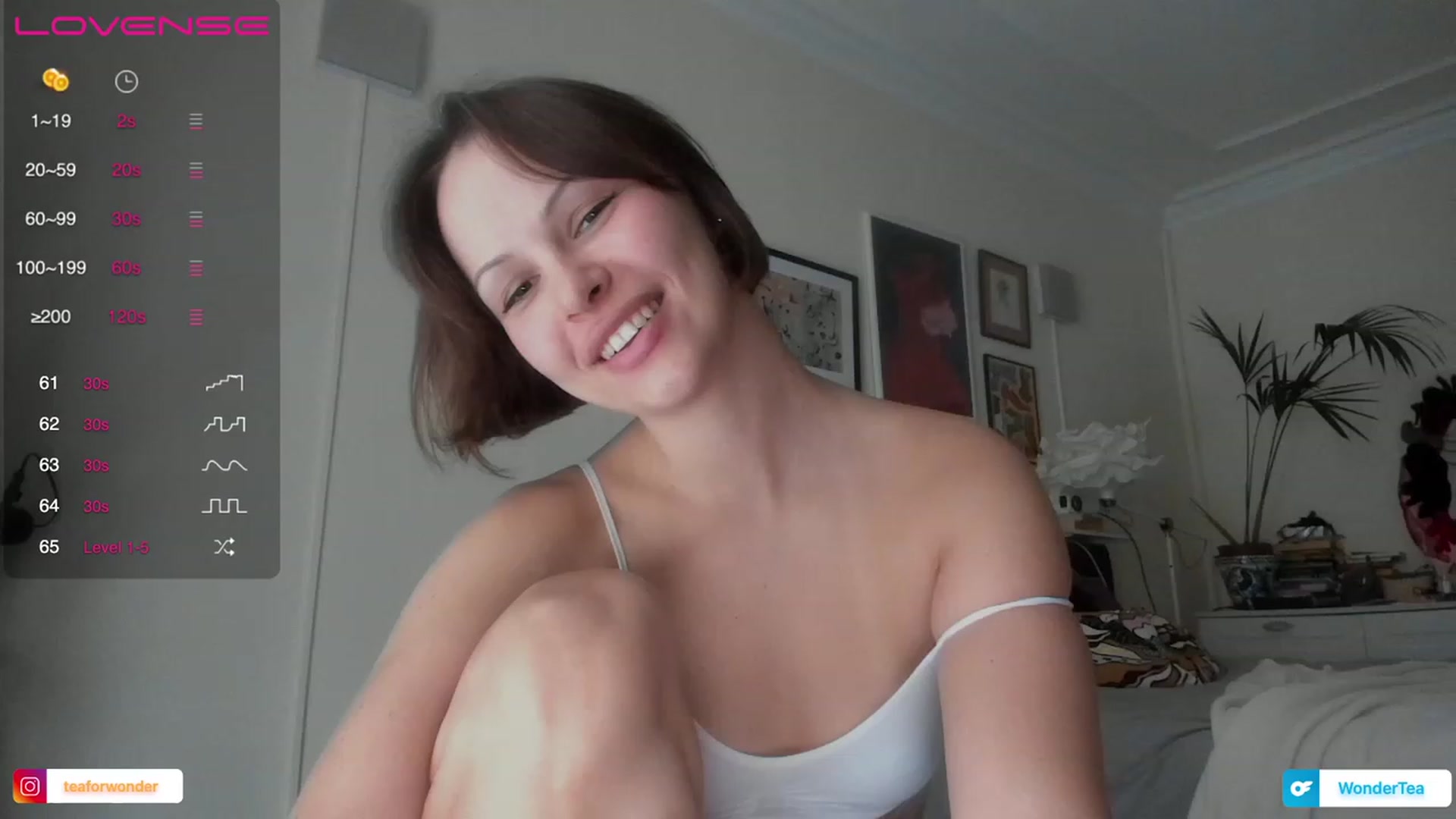Gallery image thumbnail from wondertea's myfreecams stream on, 12/01/2023, 12:29 image 16 of 20
