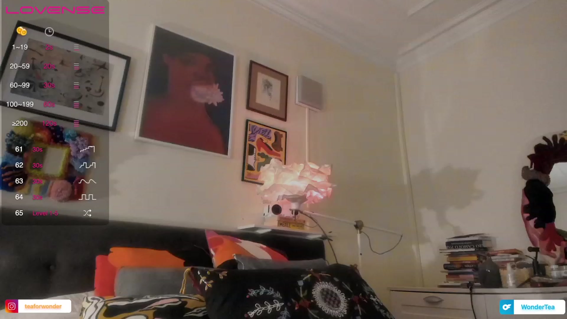Gallery image thumbnail from wondertea's myfreecams stream on, 12/23/2023, 21:43 image 9 of 20