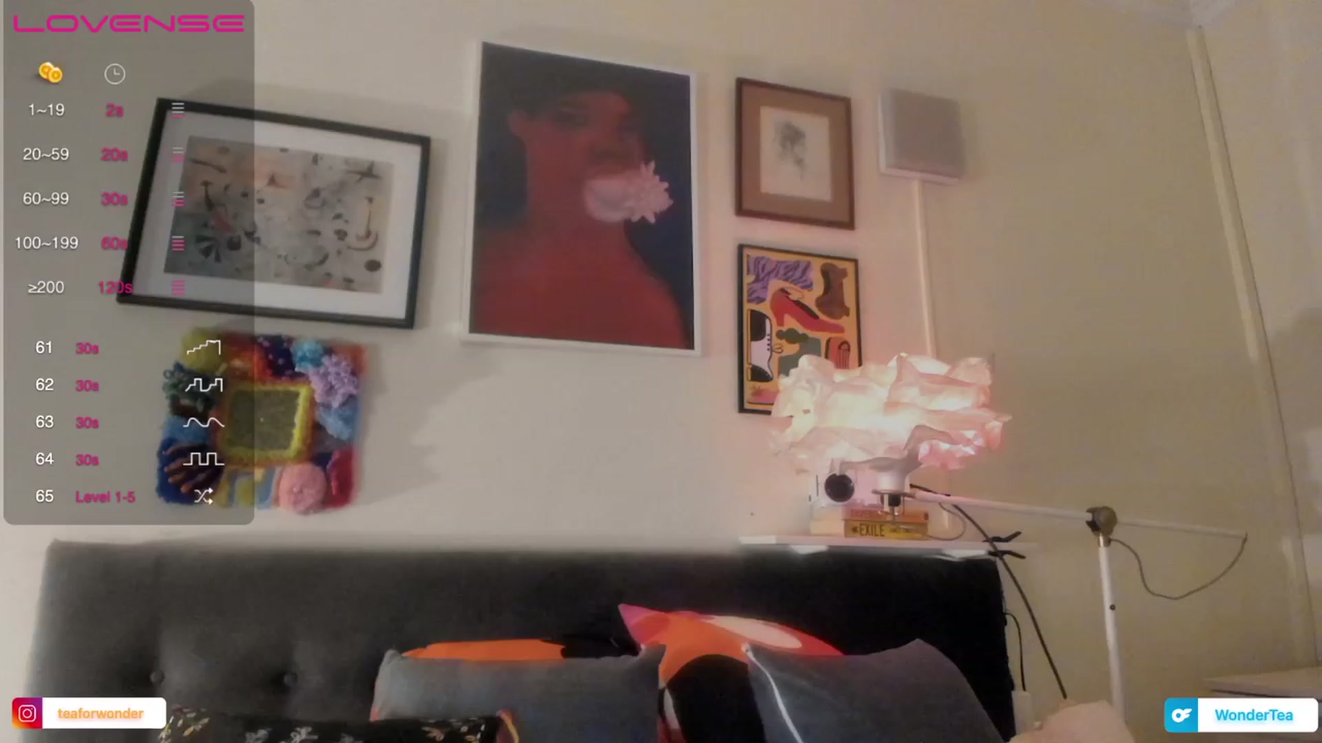 Gallery image thumbnail from wondertea's myfreecams stream on, 12/23/2023, 21:43 image 15 of 20