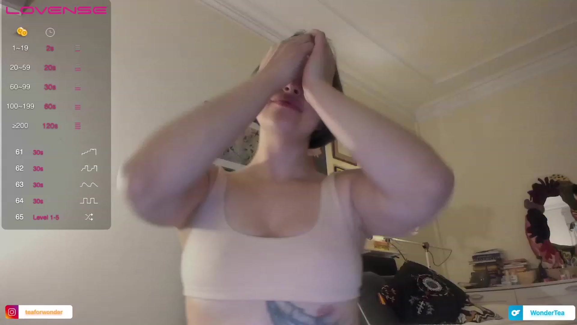 Gallery image thumbnail from wondertea's myfreecams stream on, 12/26/2023, 21:35 image 5 of 20