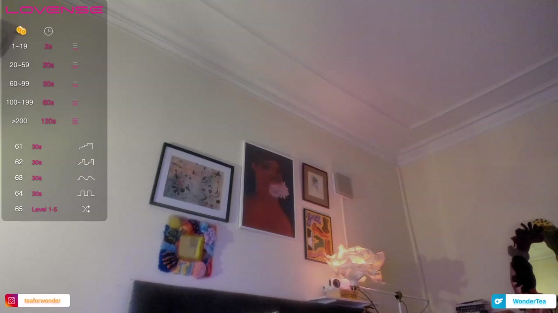 Gallery image thumbnail from wondertea's myfreecams stream on, 12/26/2023, 21:35 image 10 of 20