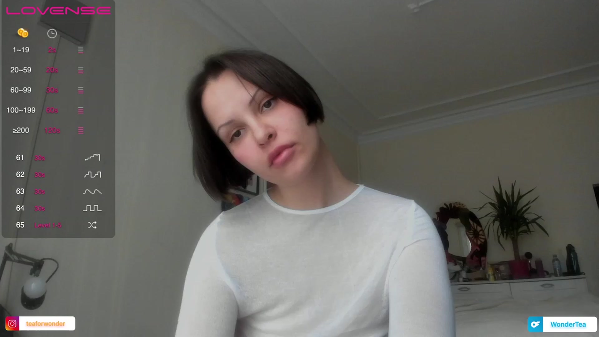 Gallery image thumbnail from wondertea's myfreecams stream on, 12/31/2023, 15:29 image 20 of 20
