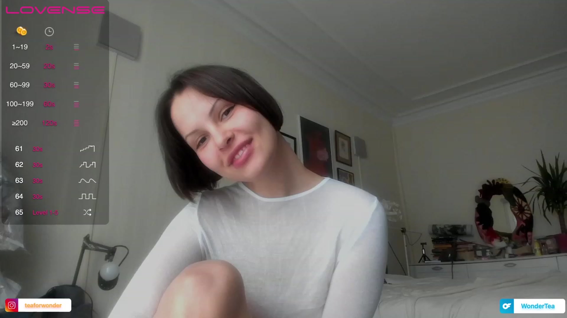 Gallery image thumbnail from wondertea's myfreecams stream on, 12/31/2023, 15:29 image 7 of 20