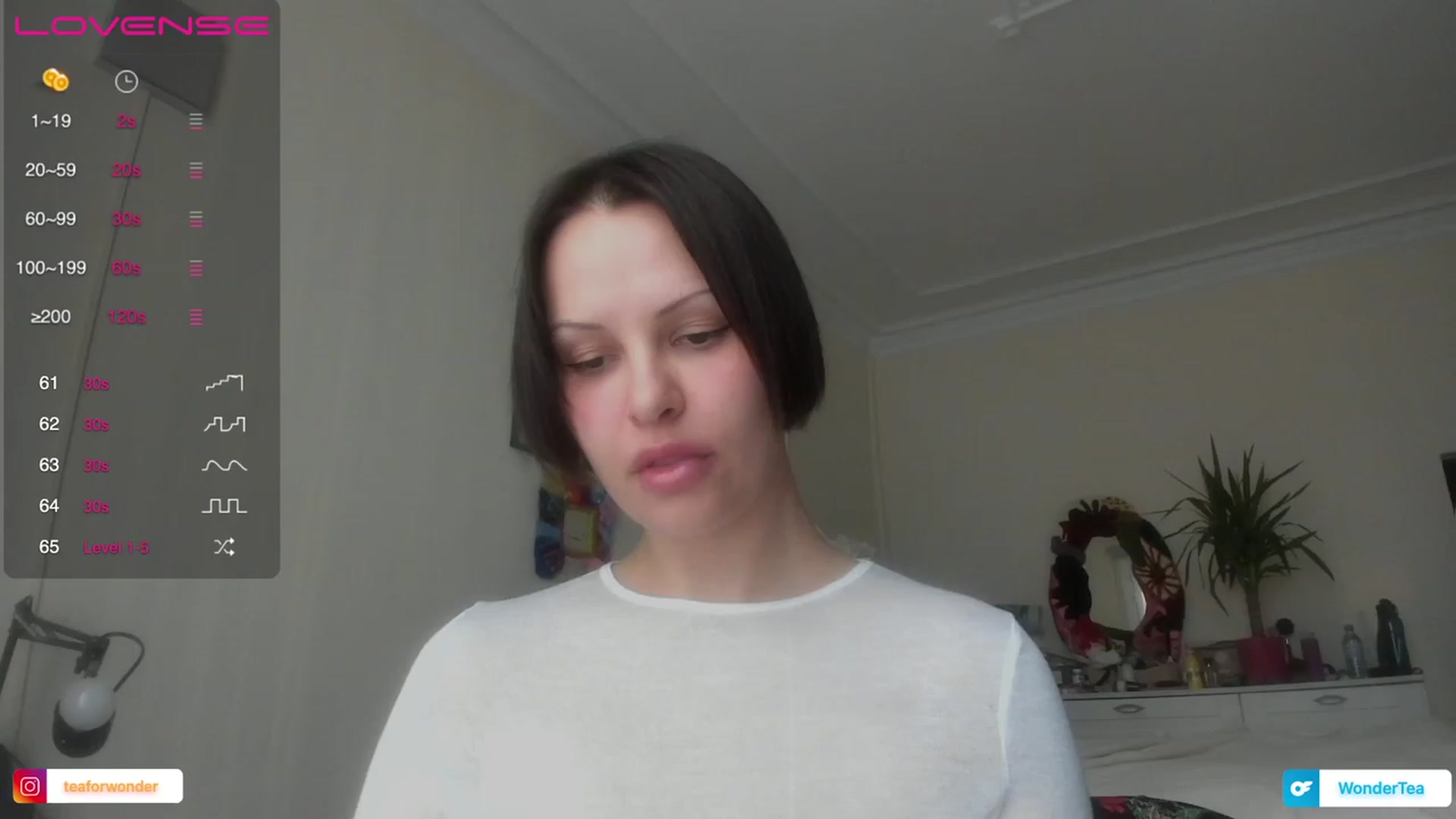 Gallery image thumbnail from wondertea's myfreecams stream on, 12/31/2023, 15:29 image 18 of 20