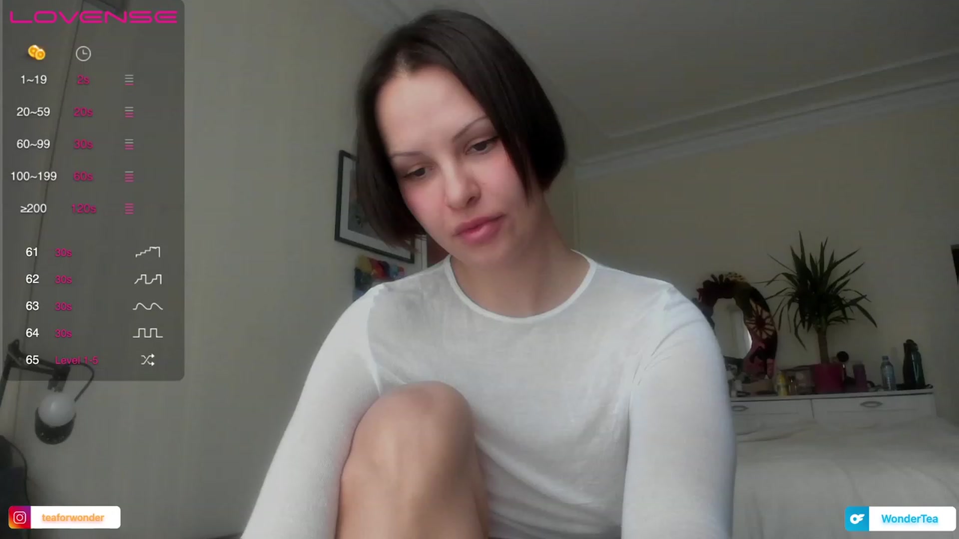 Gallery image thumbnail from wondertea's myfreecams stream on, 12/31/2023, 15:29 image 15 of 20