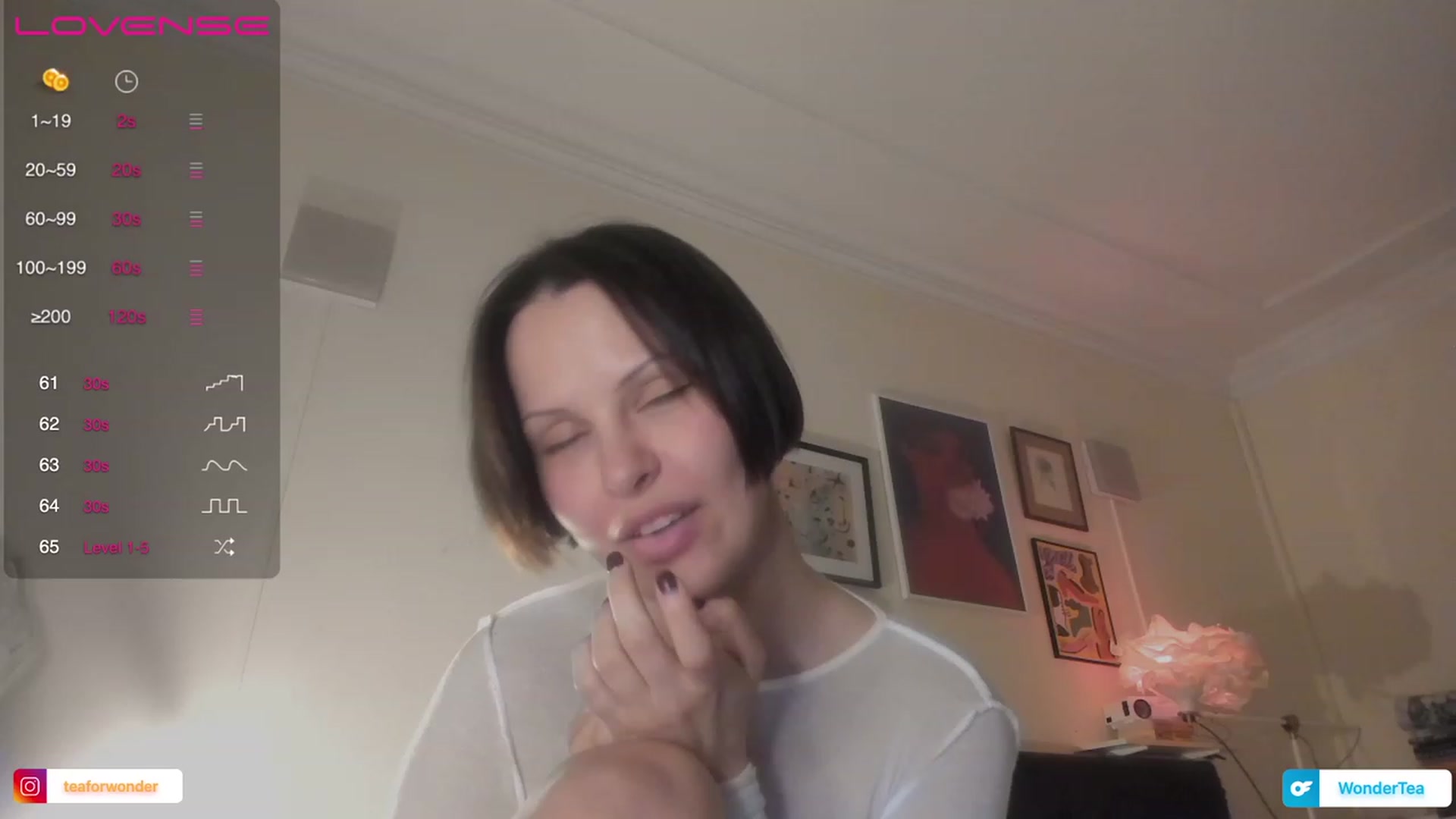 Gallery image thumbnail from wondertea's myfreecams stream on, 12/31/2023, 17:31 image 20 of 20