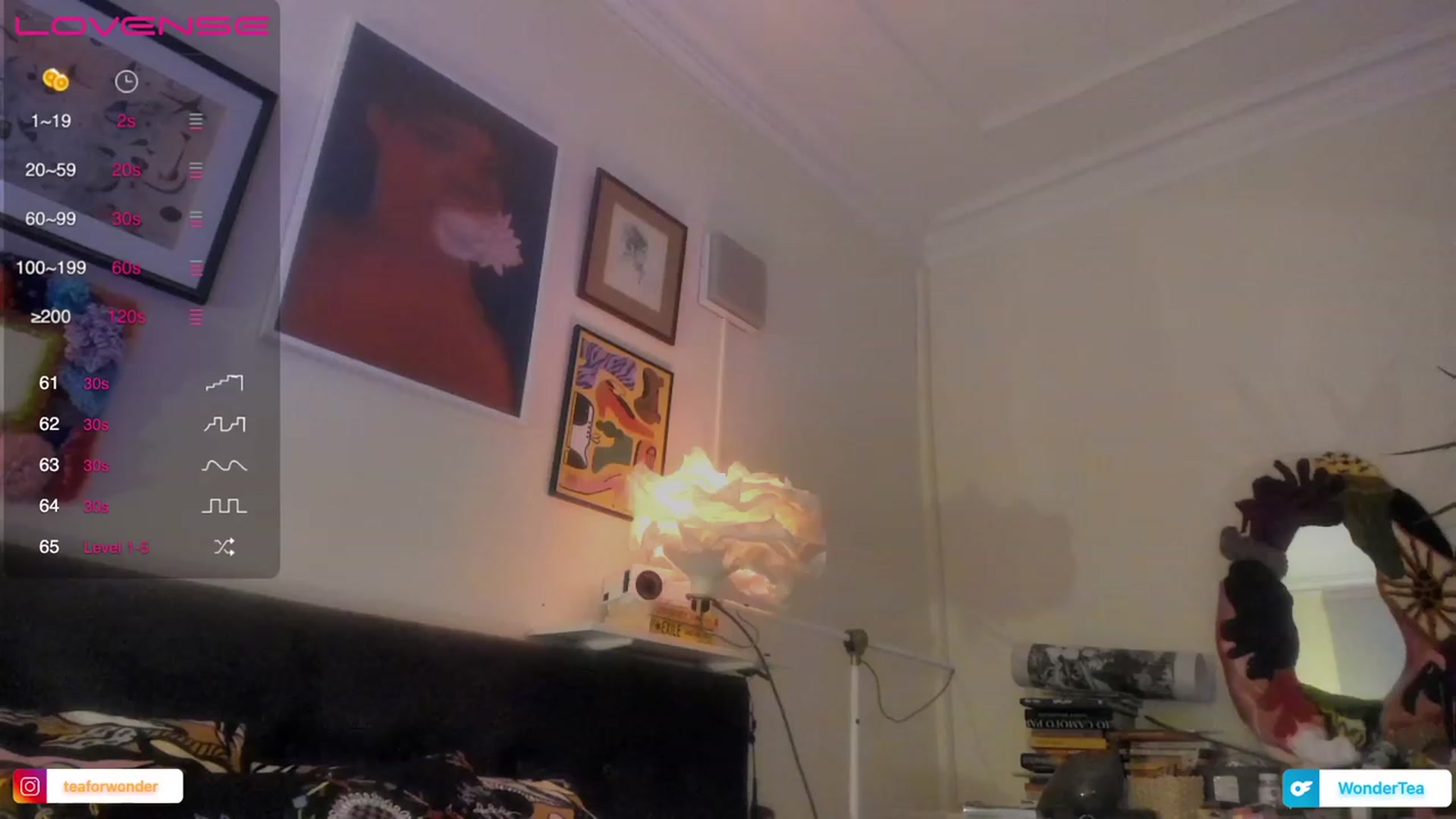 Gallery image thumbnail from wondertea's myfreecams stream on, 12/31/2023, 17:31 image 16 of 20