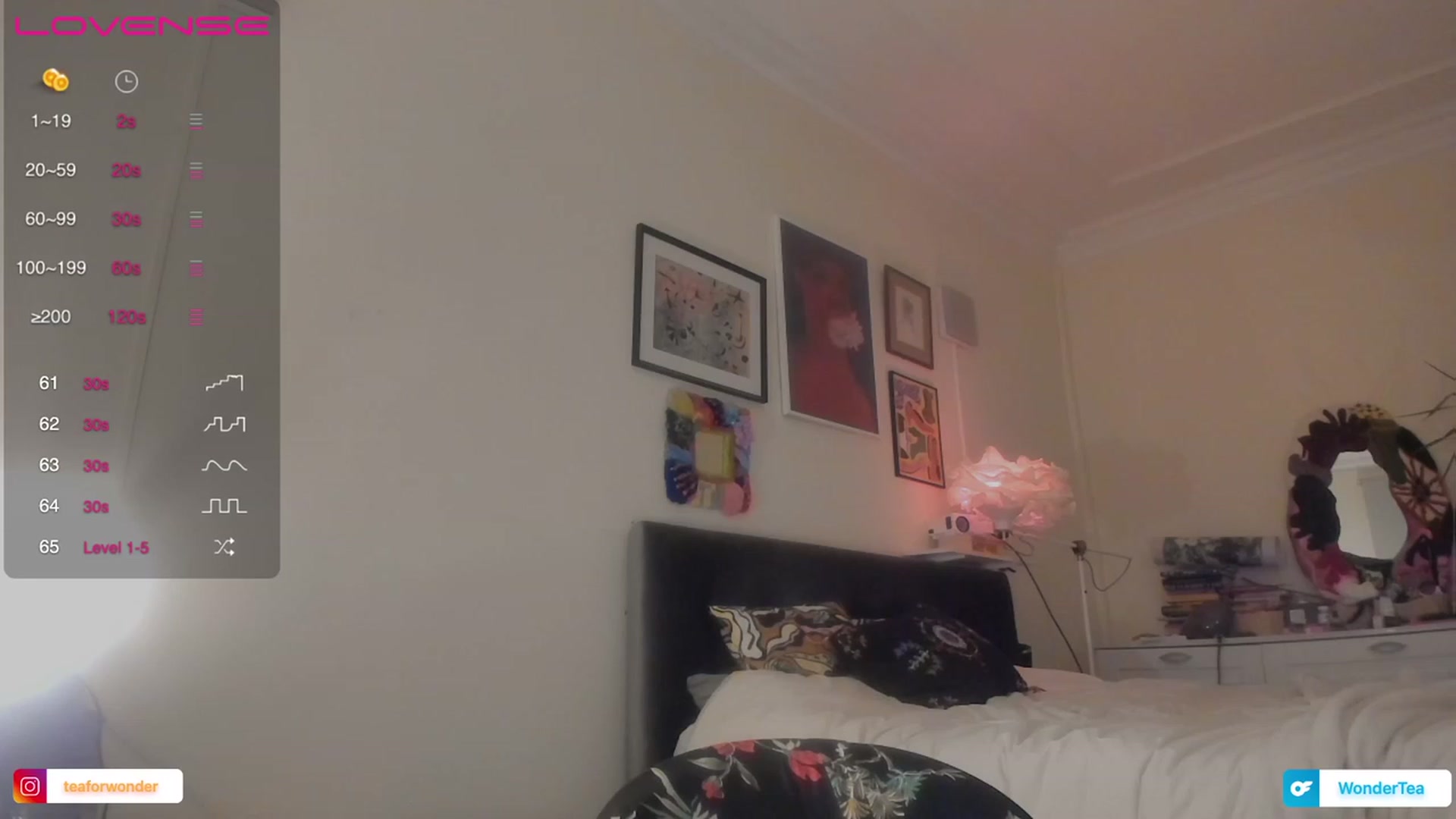Gallery image thumbnail from wondertea's myfreecams stream on, 12/31/2023, 17:31 image 13 of 20