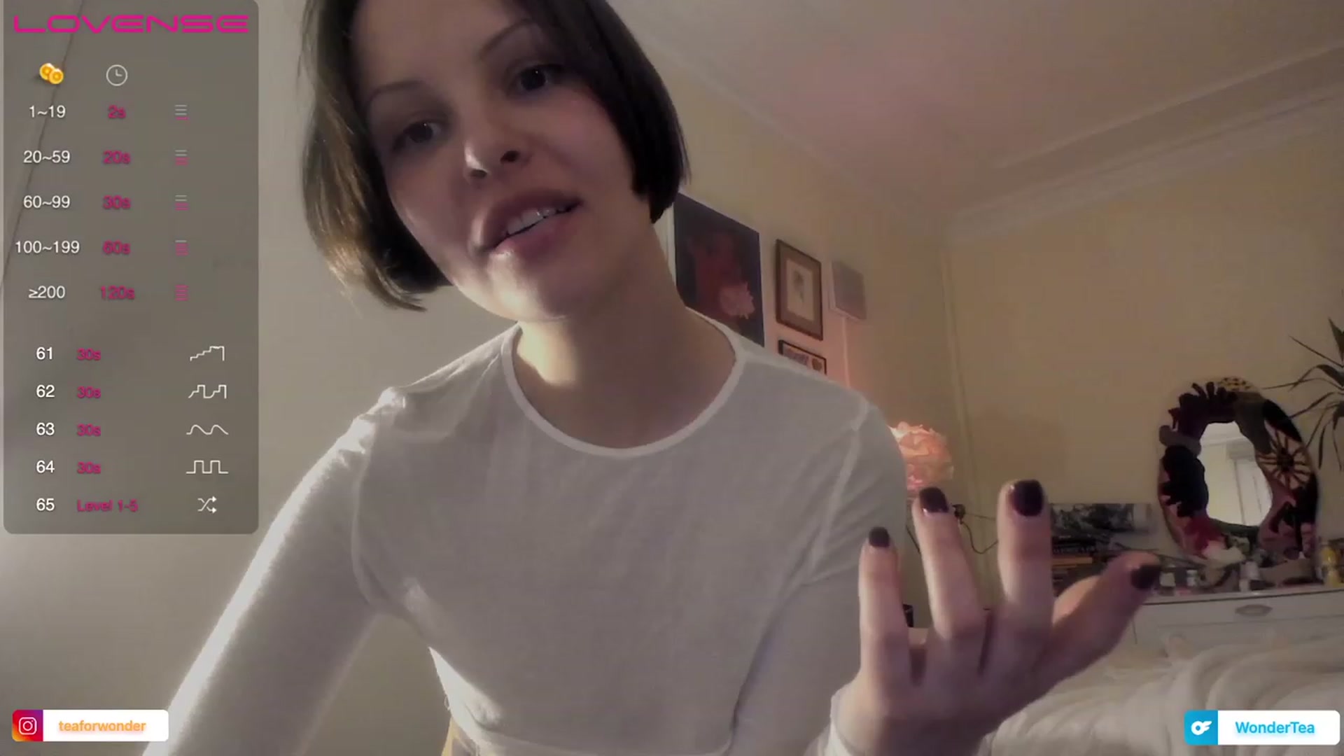 Gallery image thumbnail from wondertea's myfreecams stream on, 12/31/2023, 17:31 image 9 of 20