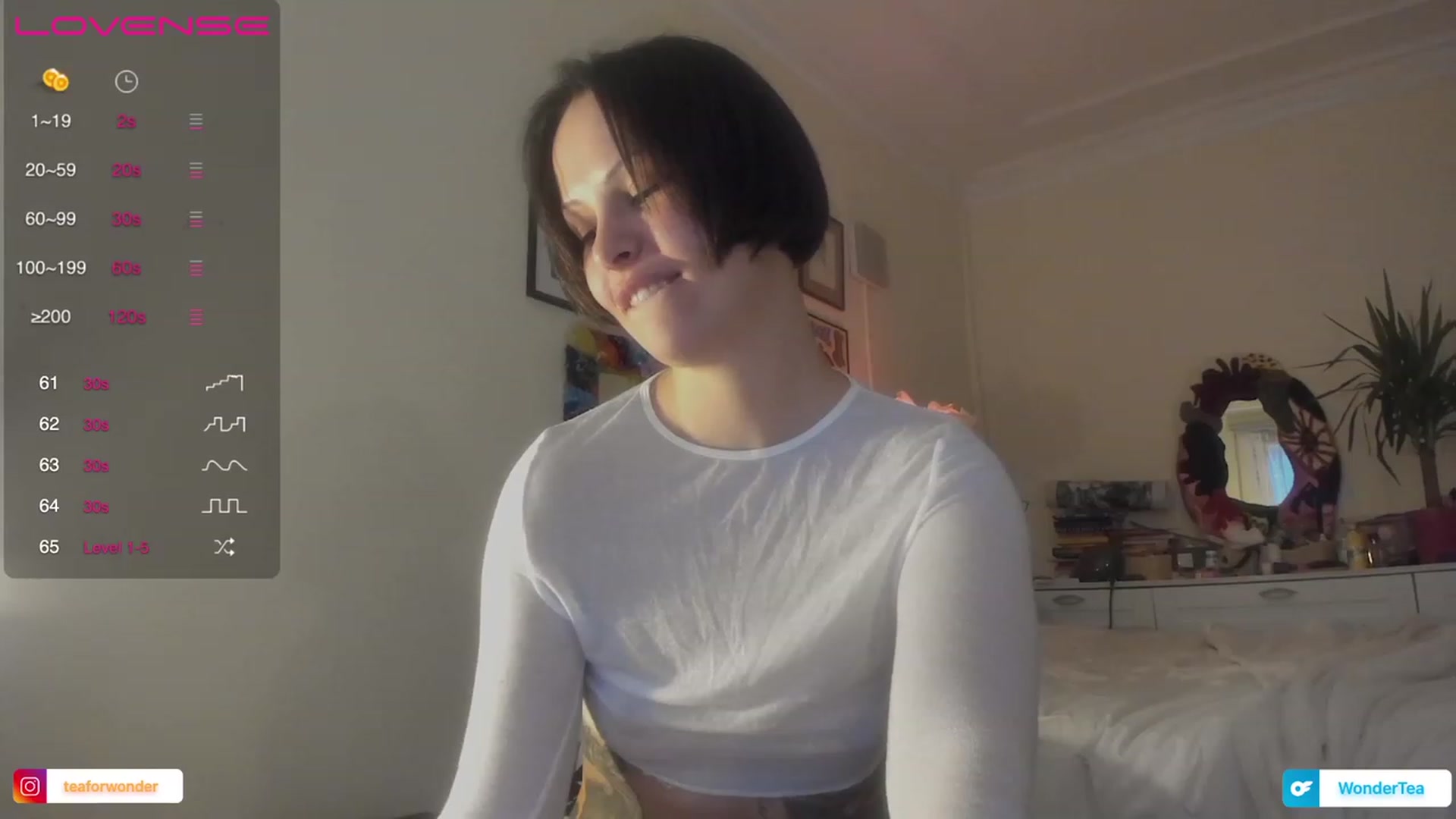 Gallery image thumbnail from wondertea's myfreecams stream on, 12/31/2023, 17:31 image 2 of 20