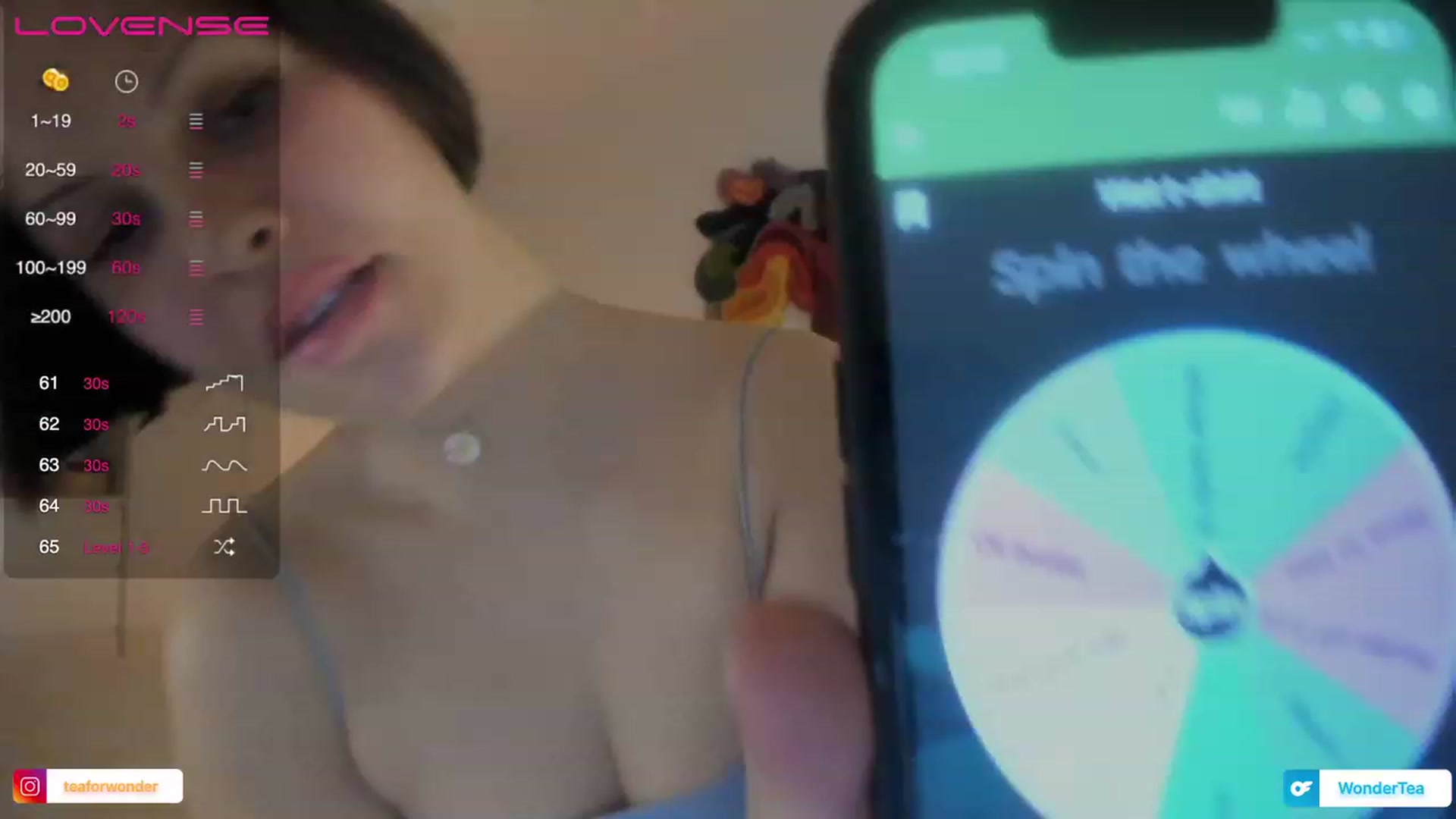 Gallery image thumbnail from wondertea's myfreecams stream on, 01/11/2024, 21:20 image 17 of 20