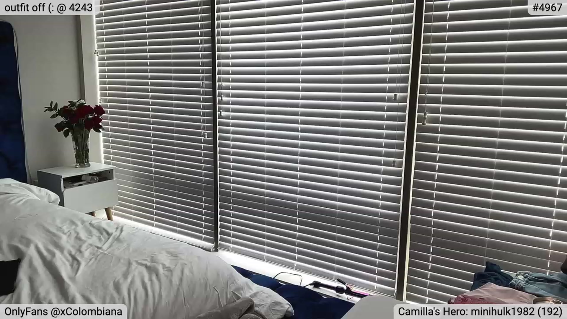 Gallery image thumbnail from xColombiana's myfreecams stream on, 05/31/2023, 21:52 image 1 of 20