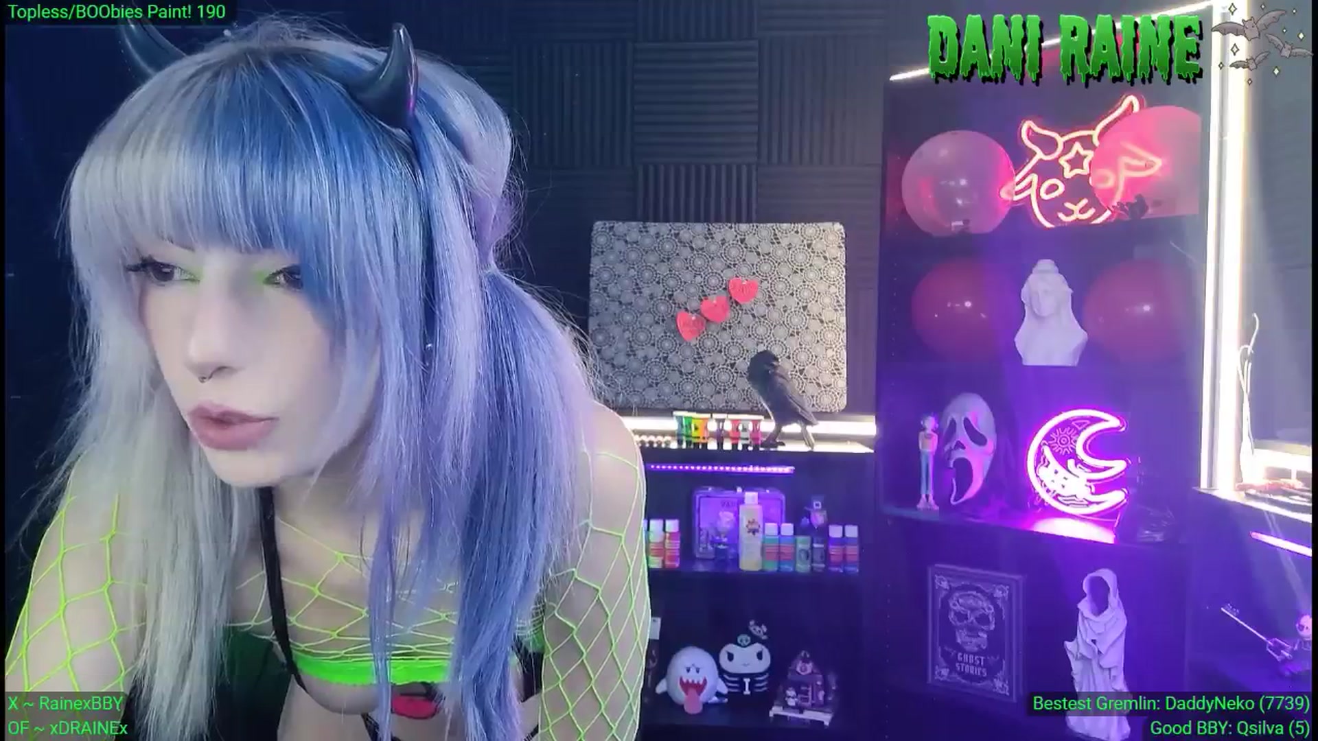 Gallery image thumbnail from xDRAINEx's myfreecams stream on, 10/21/2024, 16:13 image 2 of 20