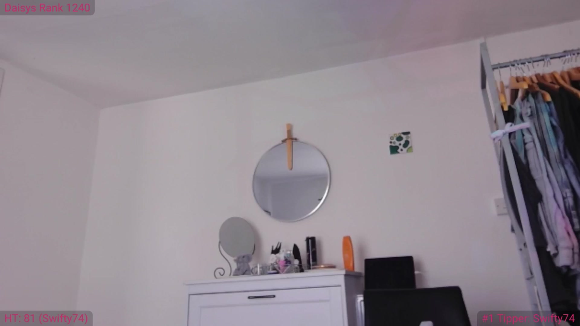 Gallery image thumbnail from xDaisyx's myfreecams stream on, 05/21/2025, 15:21 image 8 of 20