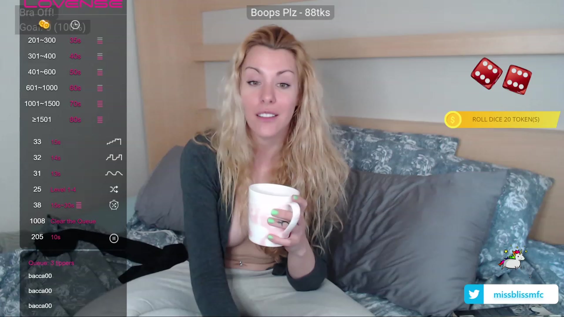 Gallery image thumbnail from xMissBliss's myfreecams stream on, 04/17/2023, 17:37 image 12 of 20