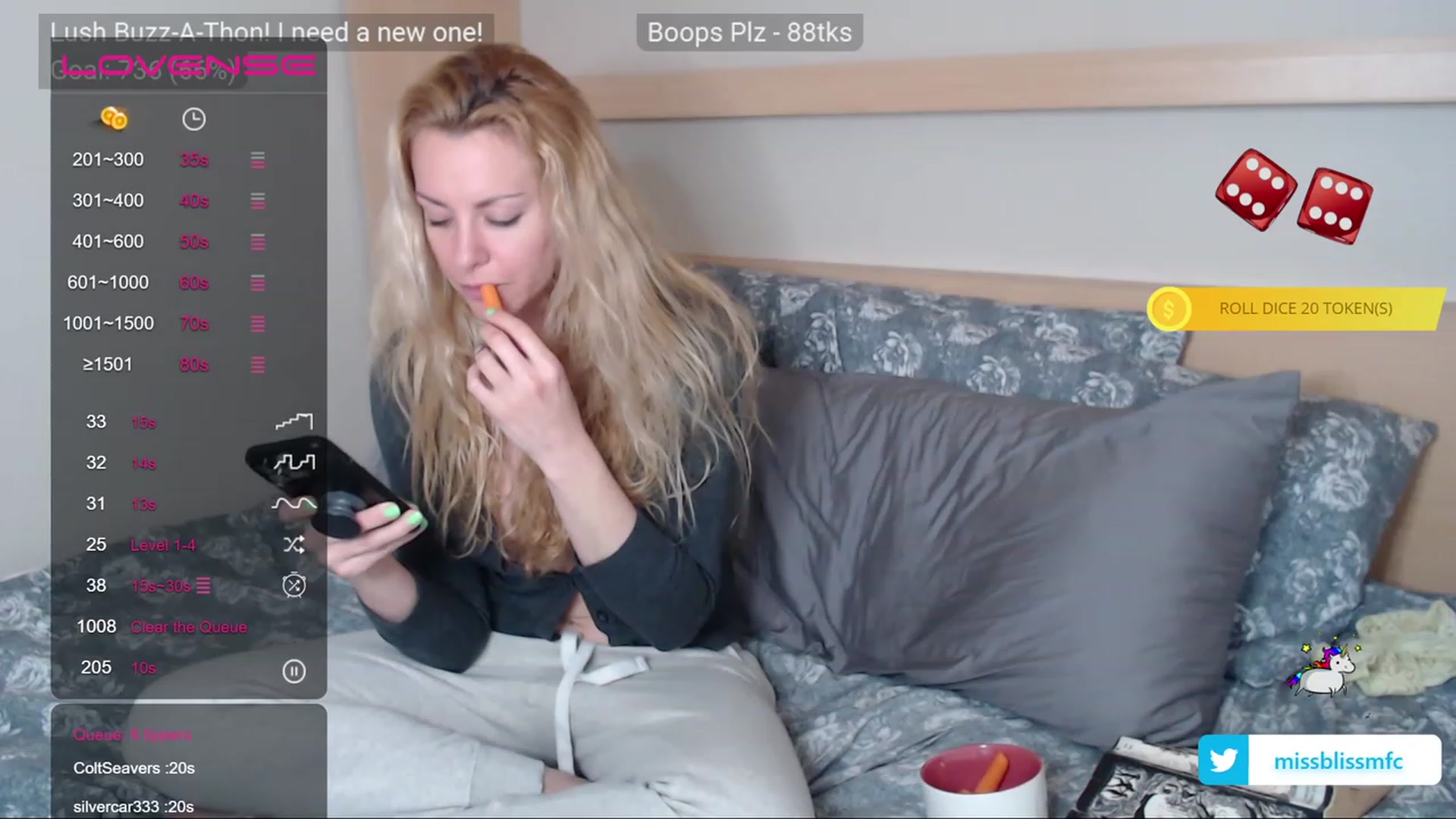 Gallery image thumbnail from xMissBliss's myfreecams stream on, 04/18/2023, 24:01 image 12 of 20
