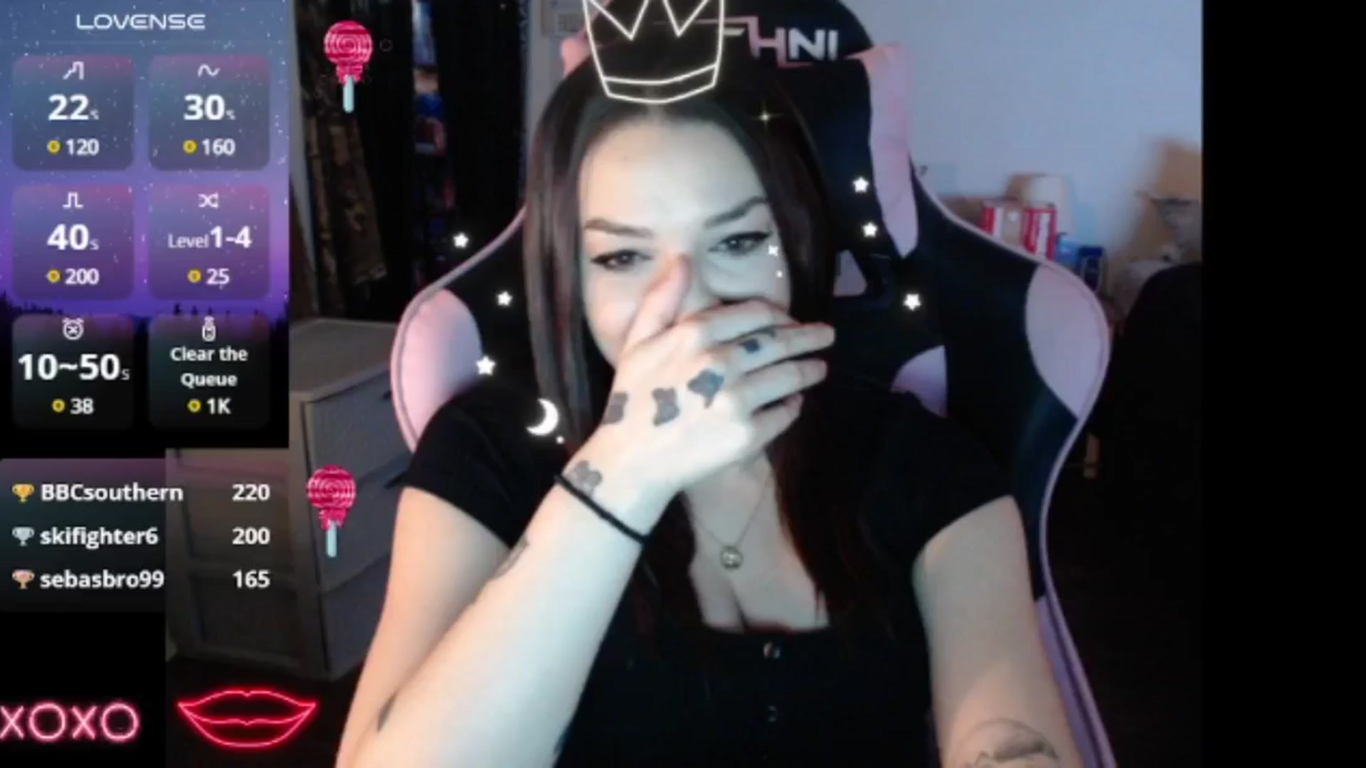 Gallery image thumbnail from xhazelbasilx's myfreecams stream on, 11/10/2024, 21:43 image 1 of 20