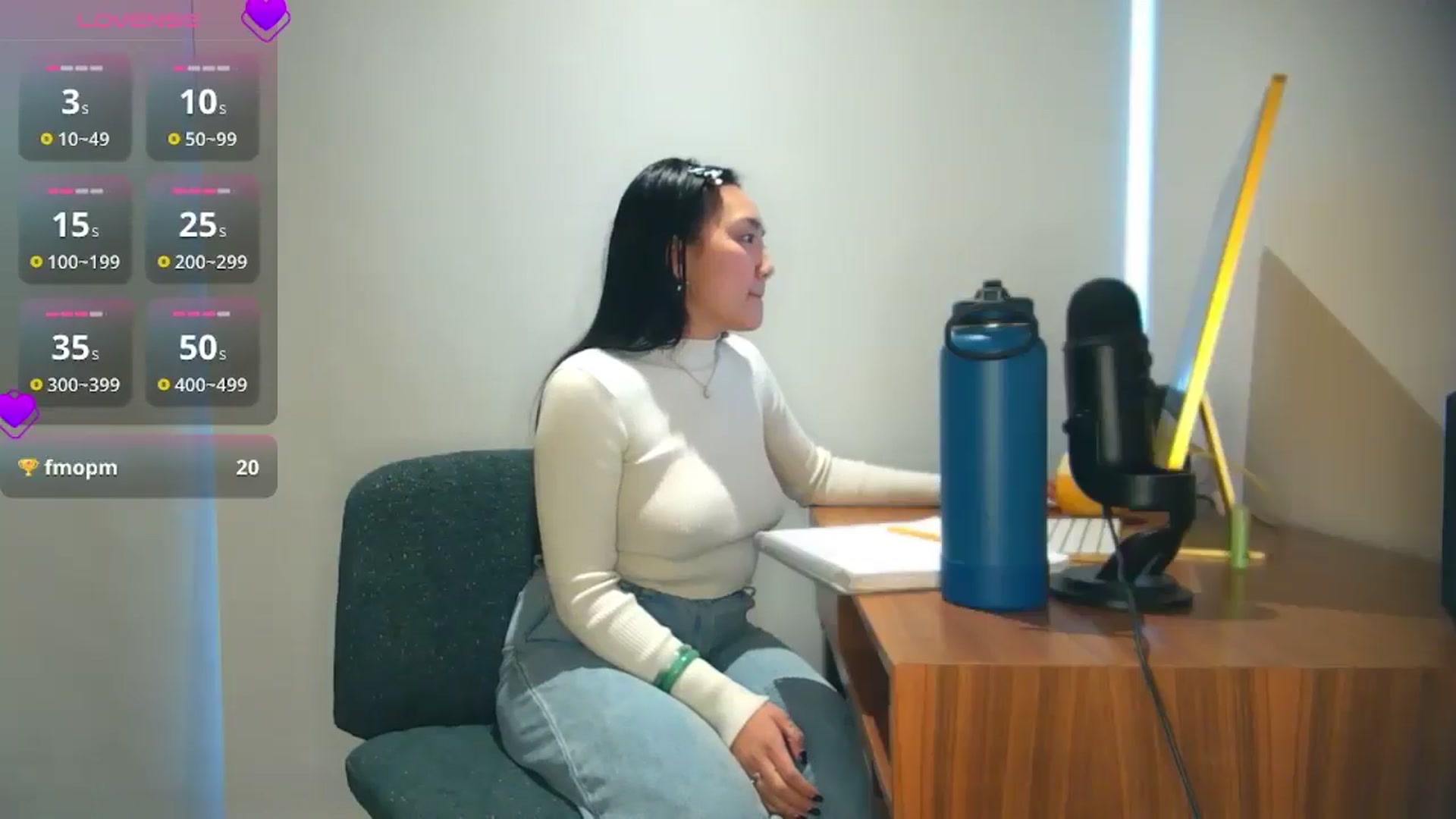 Gallery image thumbnail from yumihana__26's myfreecams stream on, 11/11/2025, 21:29 image 2 of 20