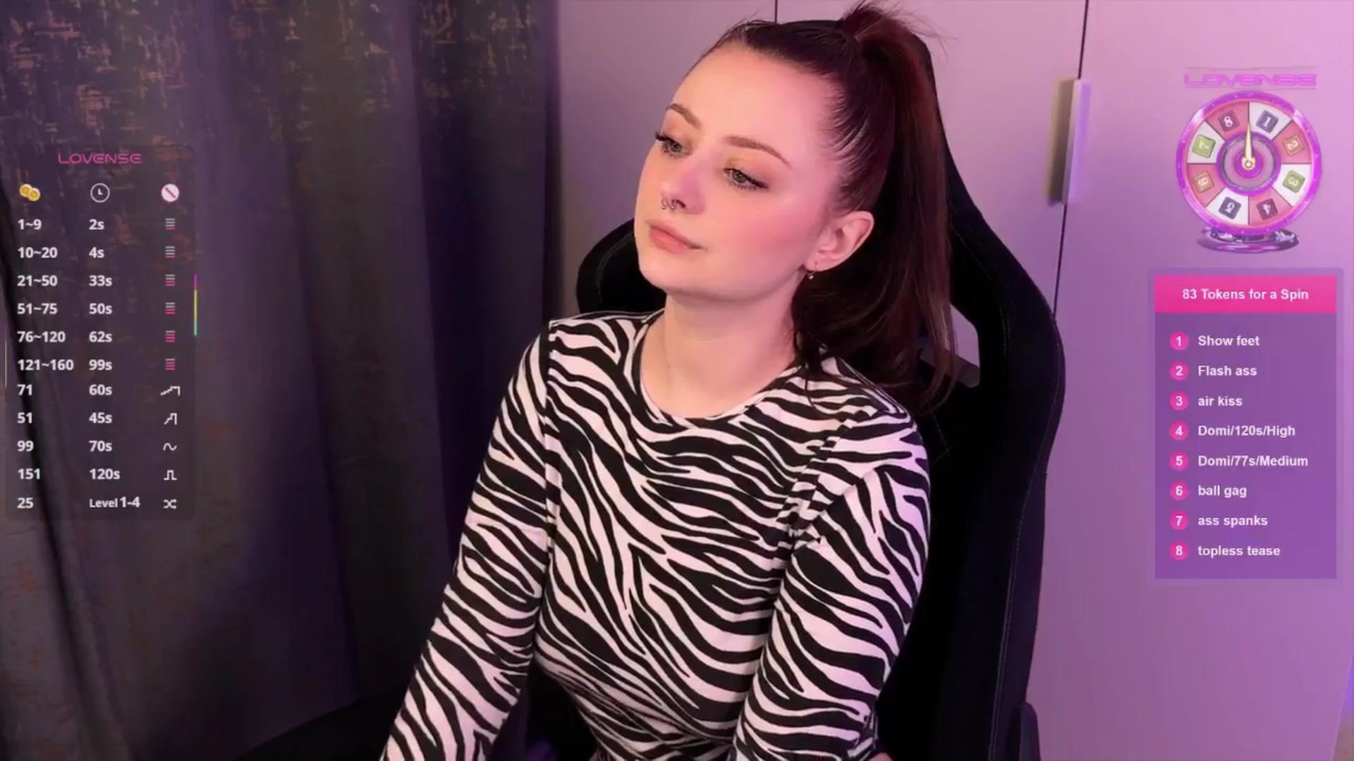 Gallery image thumbnail from yuunalii's myfreecams stream on, 04/22/2025, 07:36 image 17 of 20