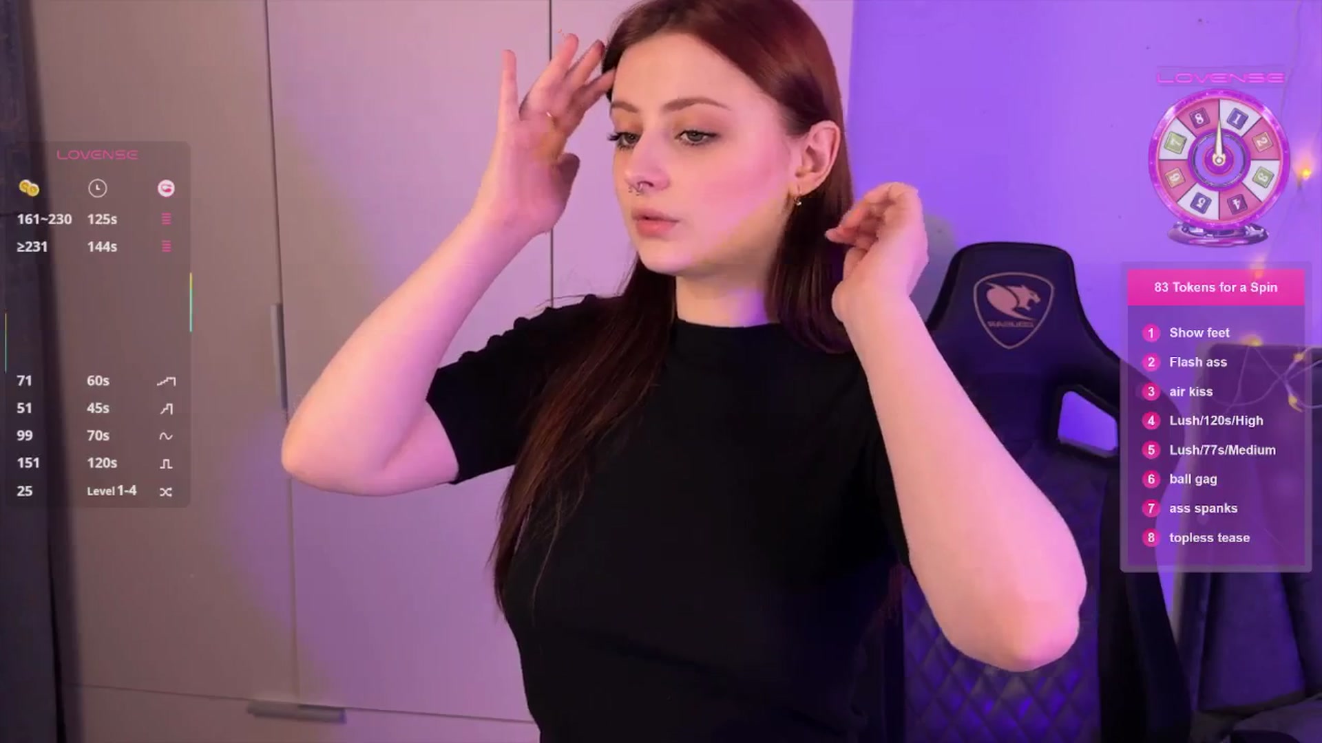 Gallery image thumbnail from yuunalii's myfreecams stream on, 04/23/2025, 08:17 image 11 of 20
