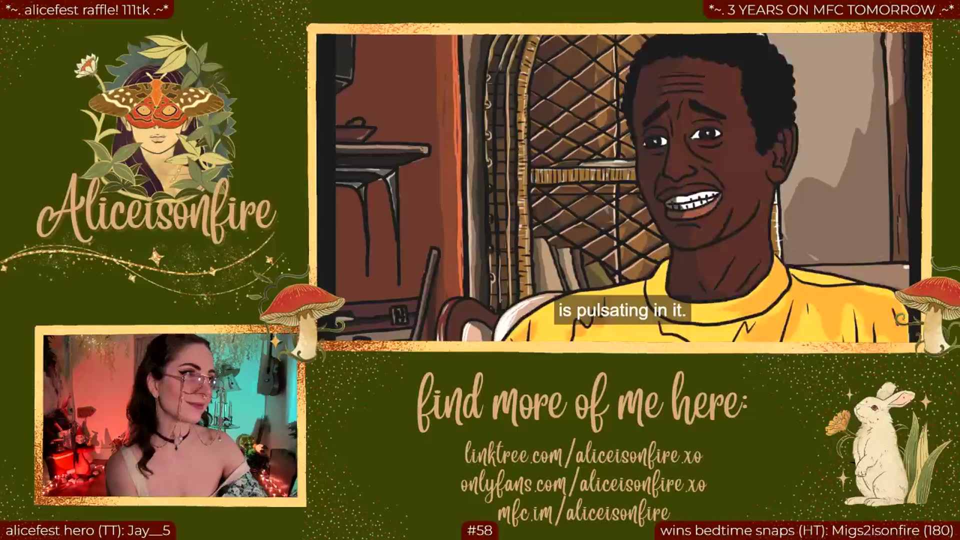 Indulge in AliceIsOnFire's MFC- Sensual Webcam Shows